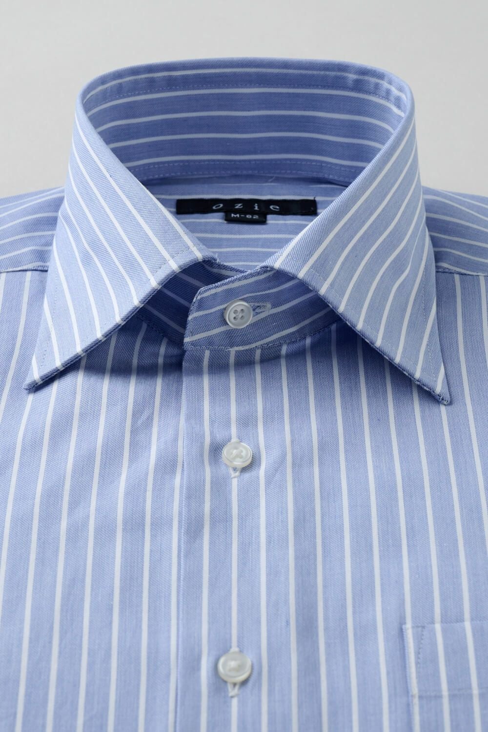 ワイシャツ 8004-C11A-BLUE-衿1