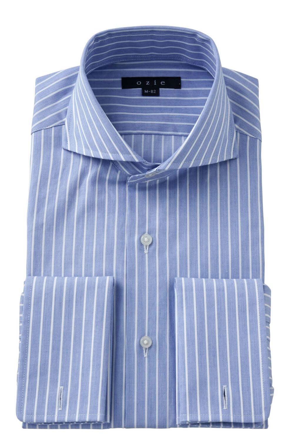 ワイシャツ 8006-C11B-BLUE