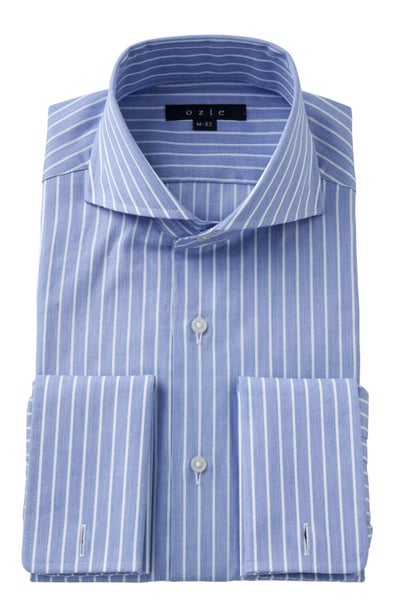 ワイシャツ 8006-C11B-BLUE