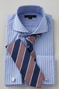 ワイシャツ 8006-C11B-BLUE-コーディネート