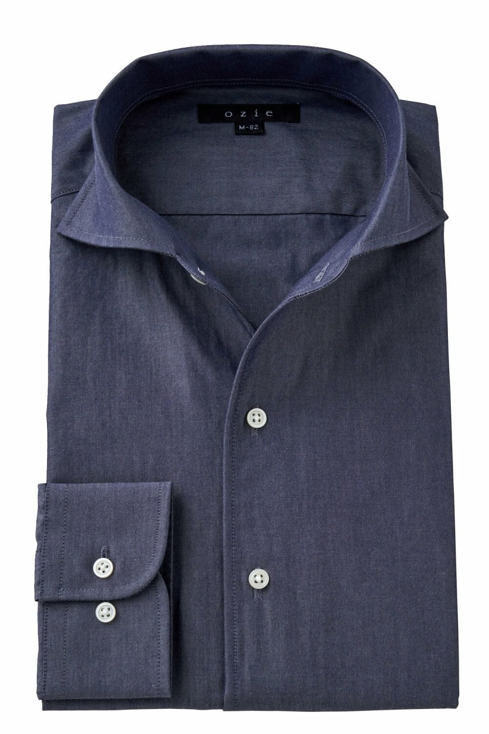 ワイシャツ 8045-C11A-NAVY