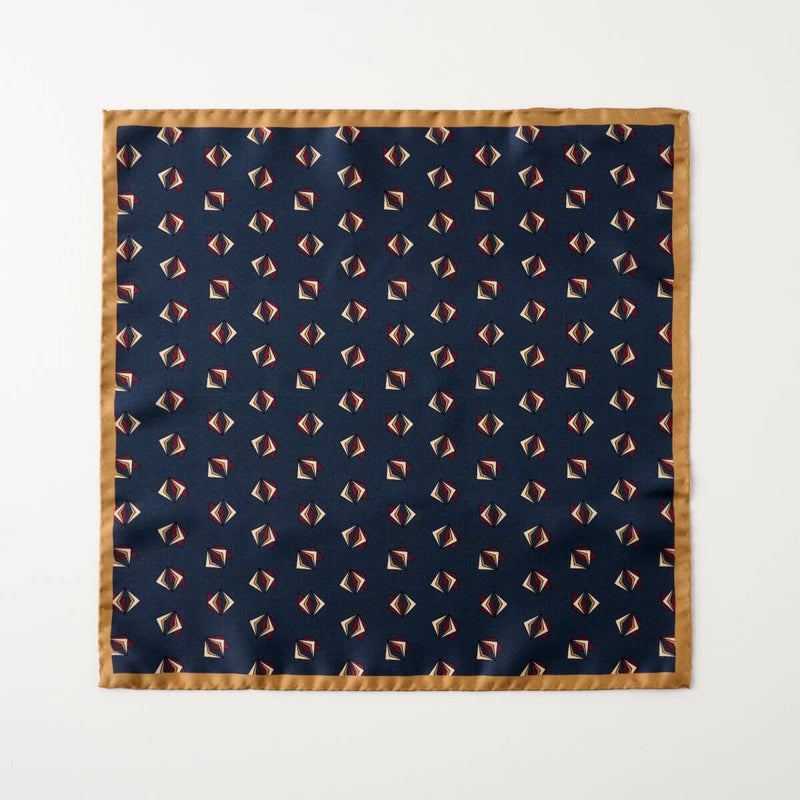 ポケットチーフ CHI-B-003-NAVYBLUE