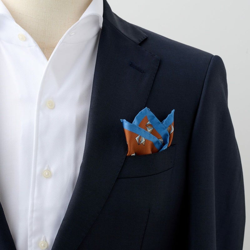 ポケットチーフ CHI-B-004-ORANGE