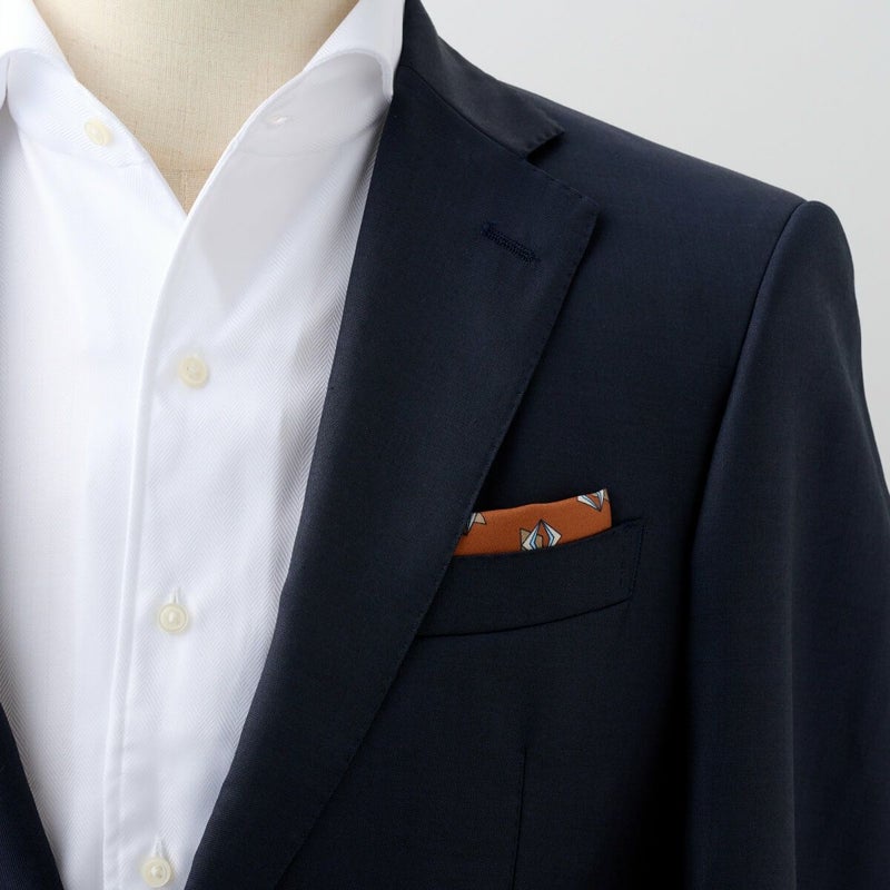 ポケットチーフ CHI-B-004-ORANGE