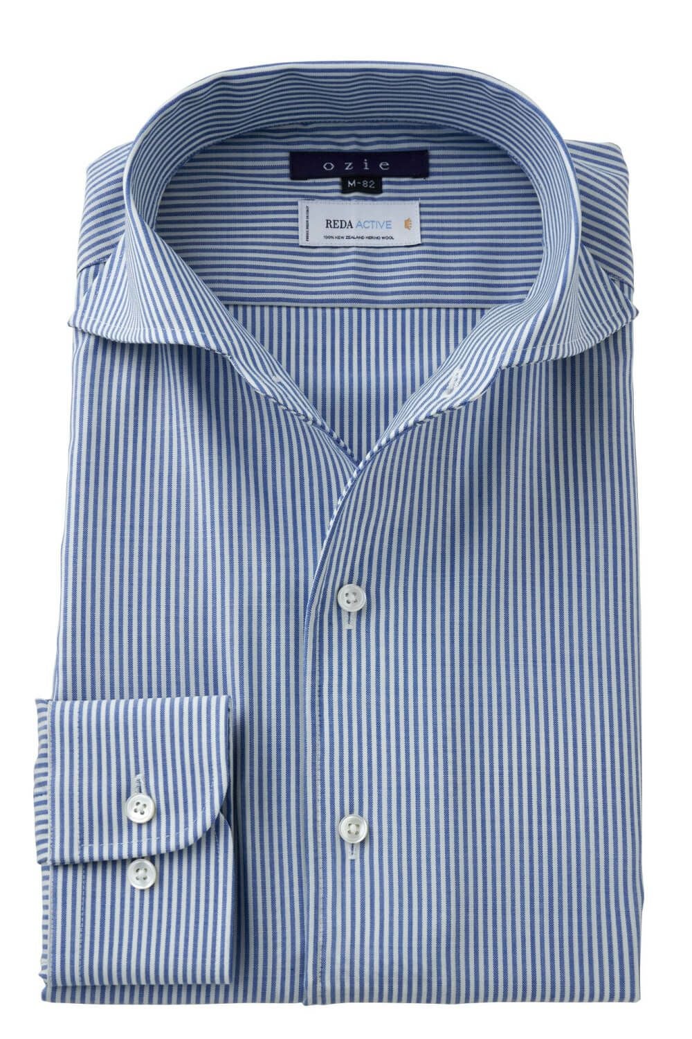 メンズワイシャツ・カッターシャツ 8014W-R11A-SAX