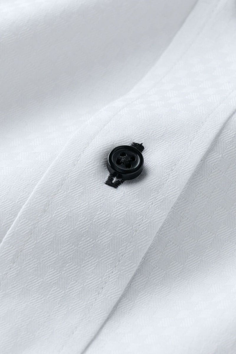 ワイシャツ 8058-C11A-WHITE-生地