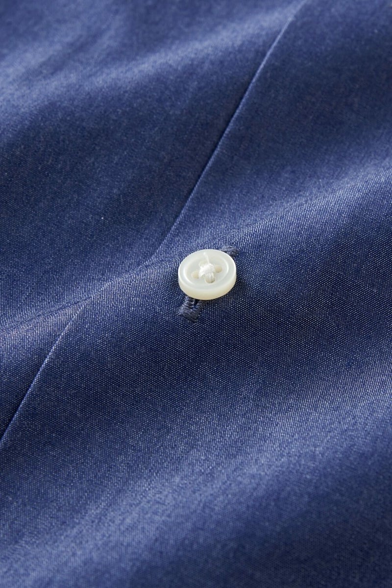 ワイシャツ 8063-C11A-NAVY-生地
