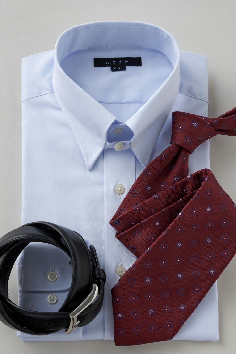 ワイシャツ 8089P-C11A-SAX-コーディネートイメージ