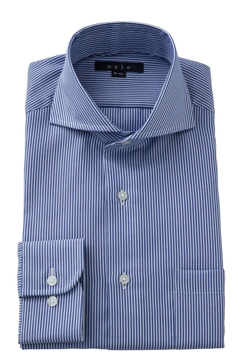 ワイシャツ 8070-C12A-BLUE