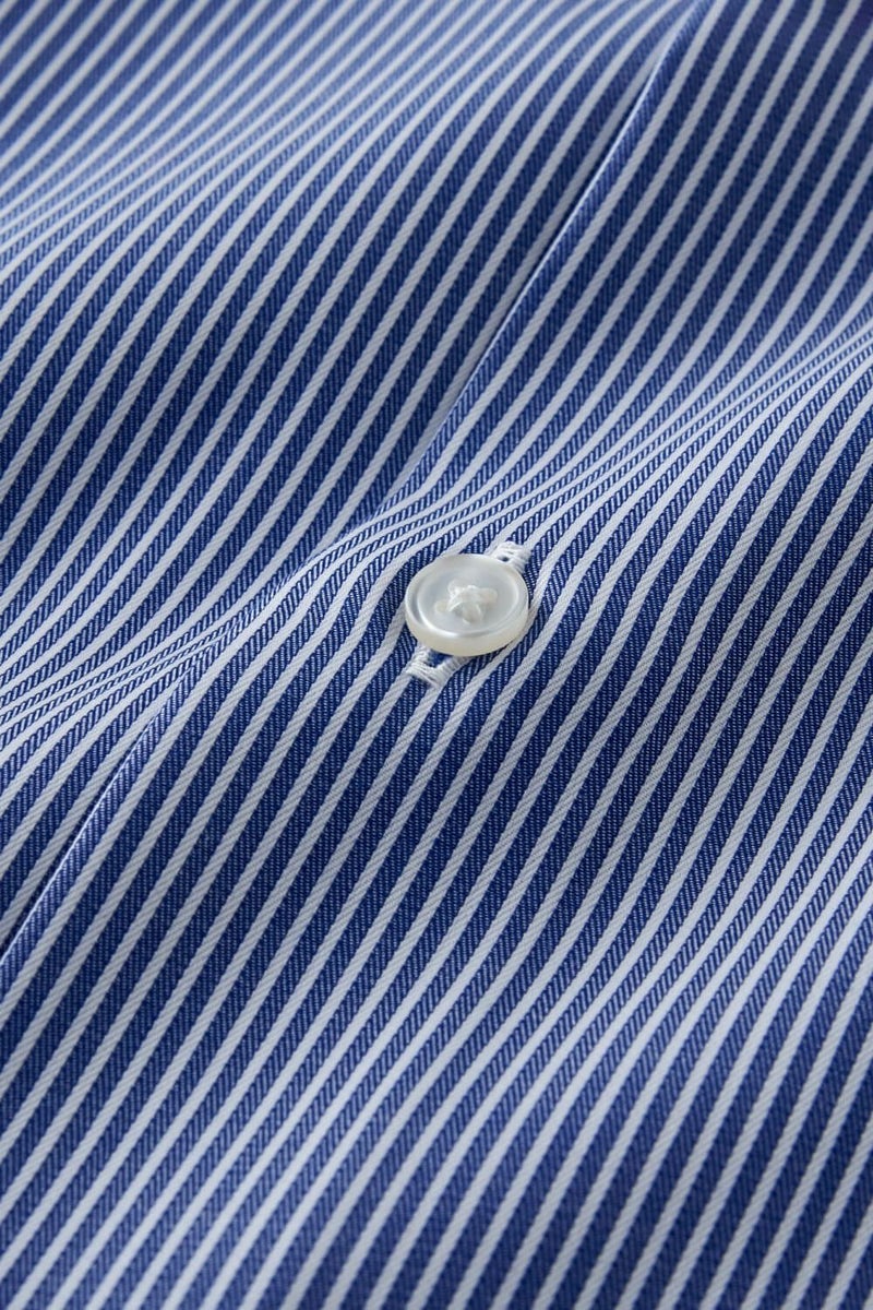 ワイシャツ 8070-C12A-BLUE-生地