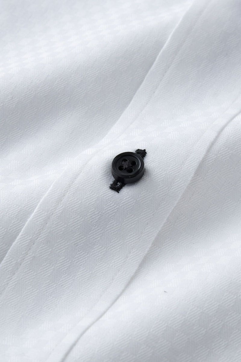 ワイシャツ 8065T-C12A-WHITE-生地