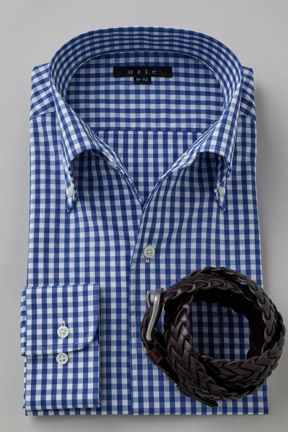 ワイシャツ 8051-X01A-BLUE-コーディネートイメージ