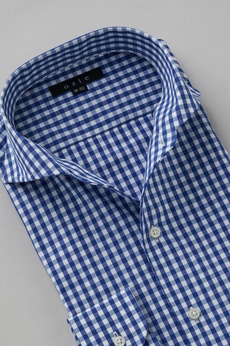 ワイシャツ 8045-X01A-BLUE-衿1