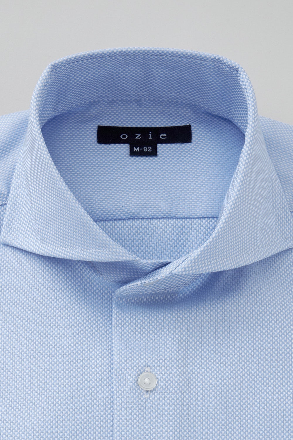 ワイシャツ 8070-X02A-BLUE-衿1