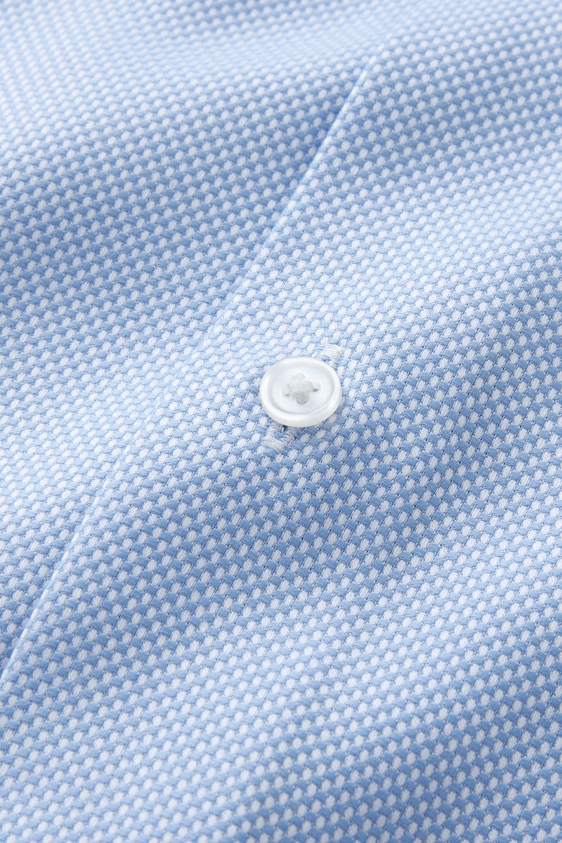 ワイシャツ 8070-X02A-BLUE-生地