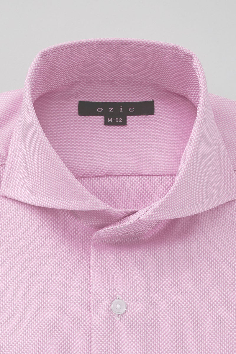 ワイシャツ 8070-X02B-PINK-衿1