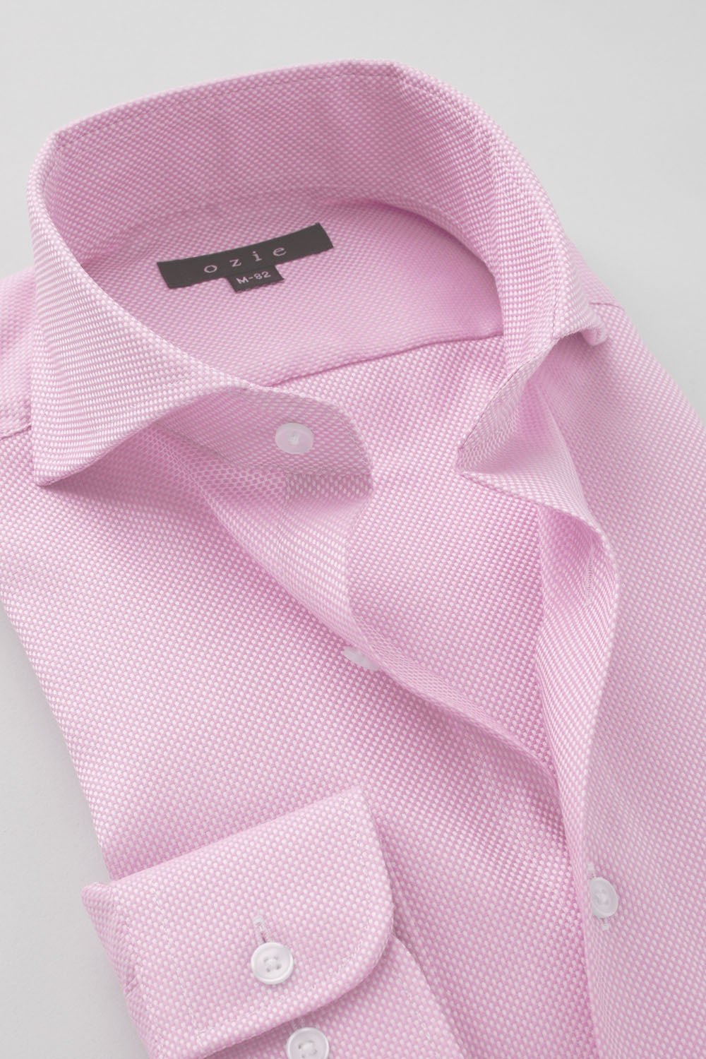 ワイシャツ 8070-X02B-PINK-衿2