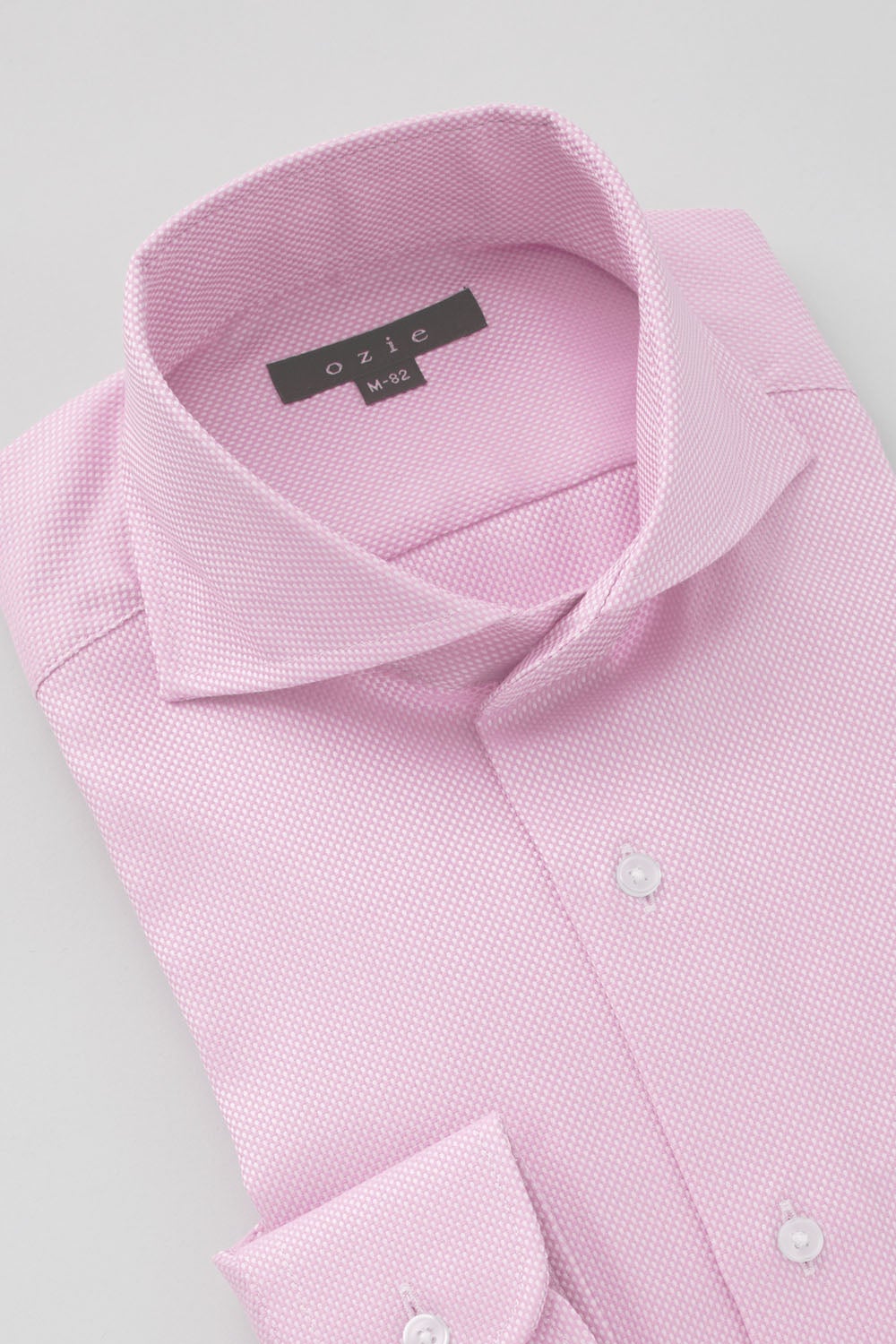 ワイシャツ 8070-X02B-PINK-衿3