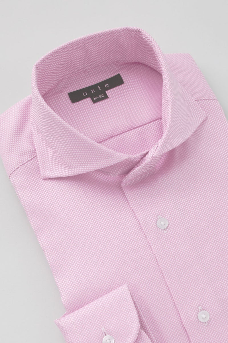 ワイシャツ 8070-X02B-PINK-衿3