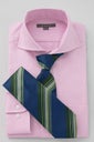 ワイシャツ 8070-X02B-PINK-コーディネートイメージ