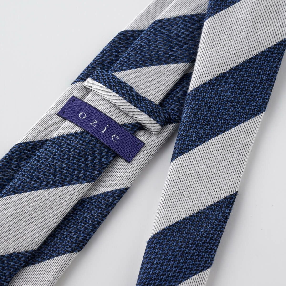 ネクタイ NL-094-SILVER-裏