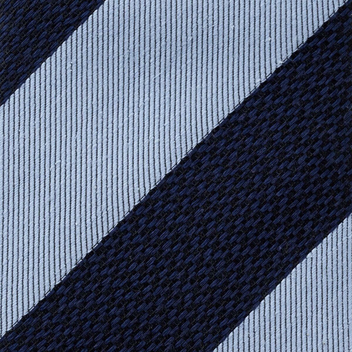 ネクタイ NL-095-SAXBLUE-生地