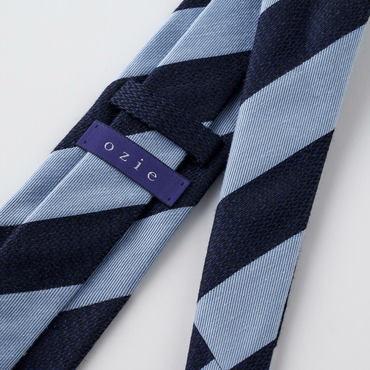 ネクタイ NL-095-SAXBLUE-裏