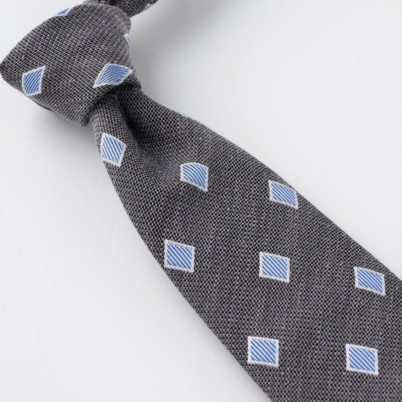 ネクタイ NL-096-GRAY-結び