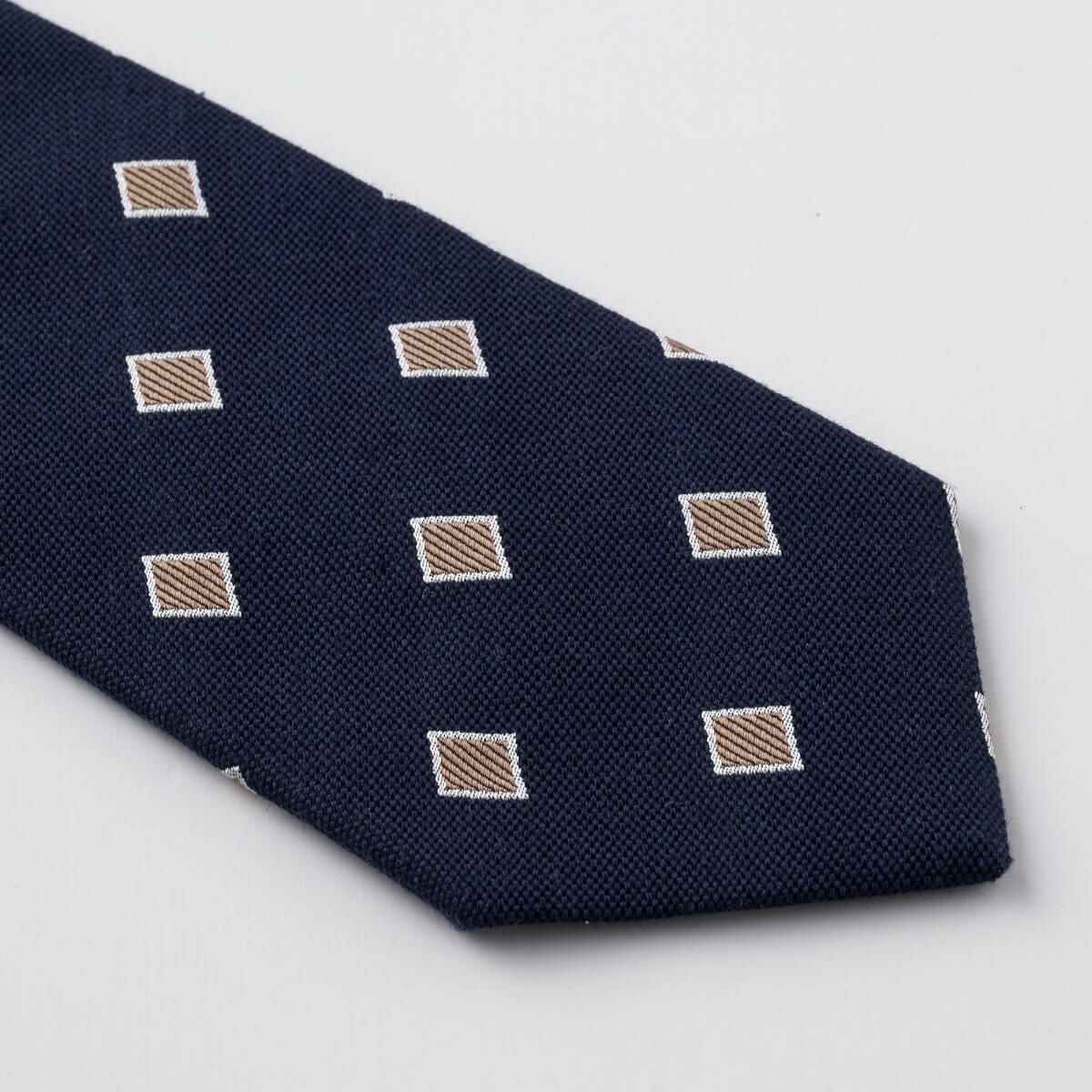 ネクタイ NL-097-NAVYBLUE-剣先