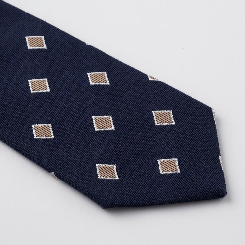 ネクタイ NL-097-NAVYBLUE-剣先