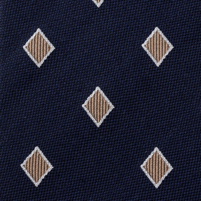 ネクタイ NL-097-NAVYBLUE-生地