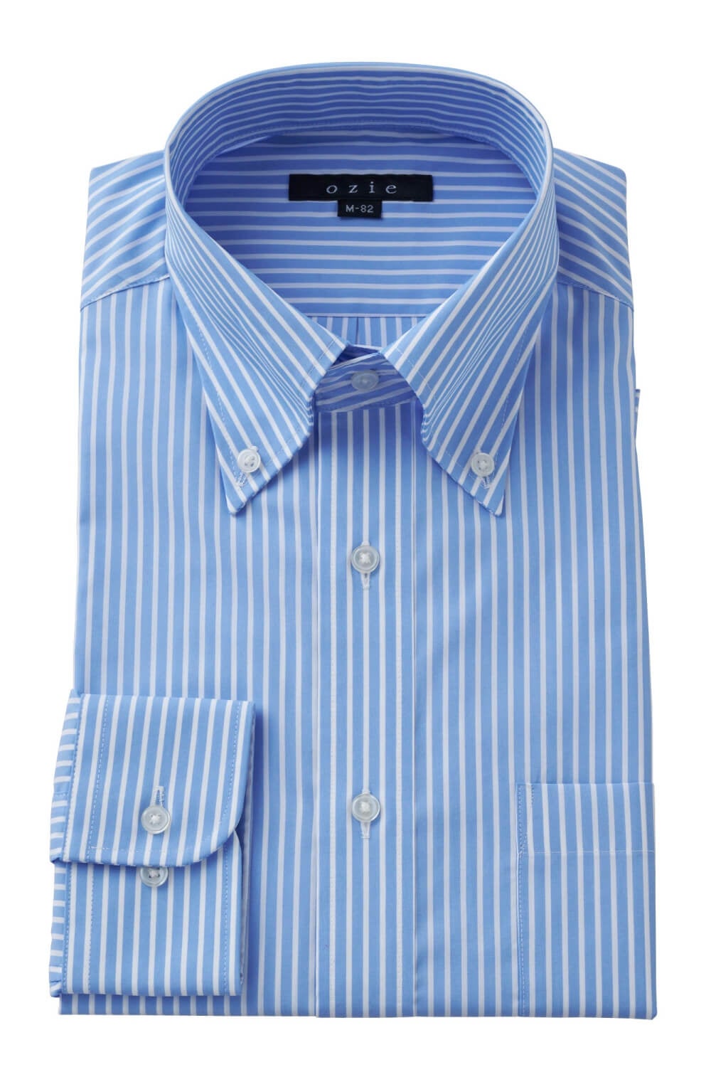 ワイシャツ 8009-X02B-BLUE