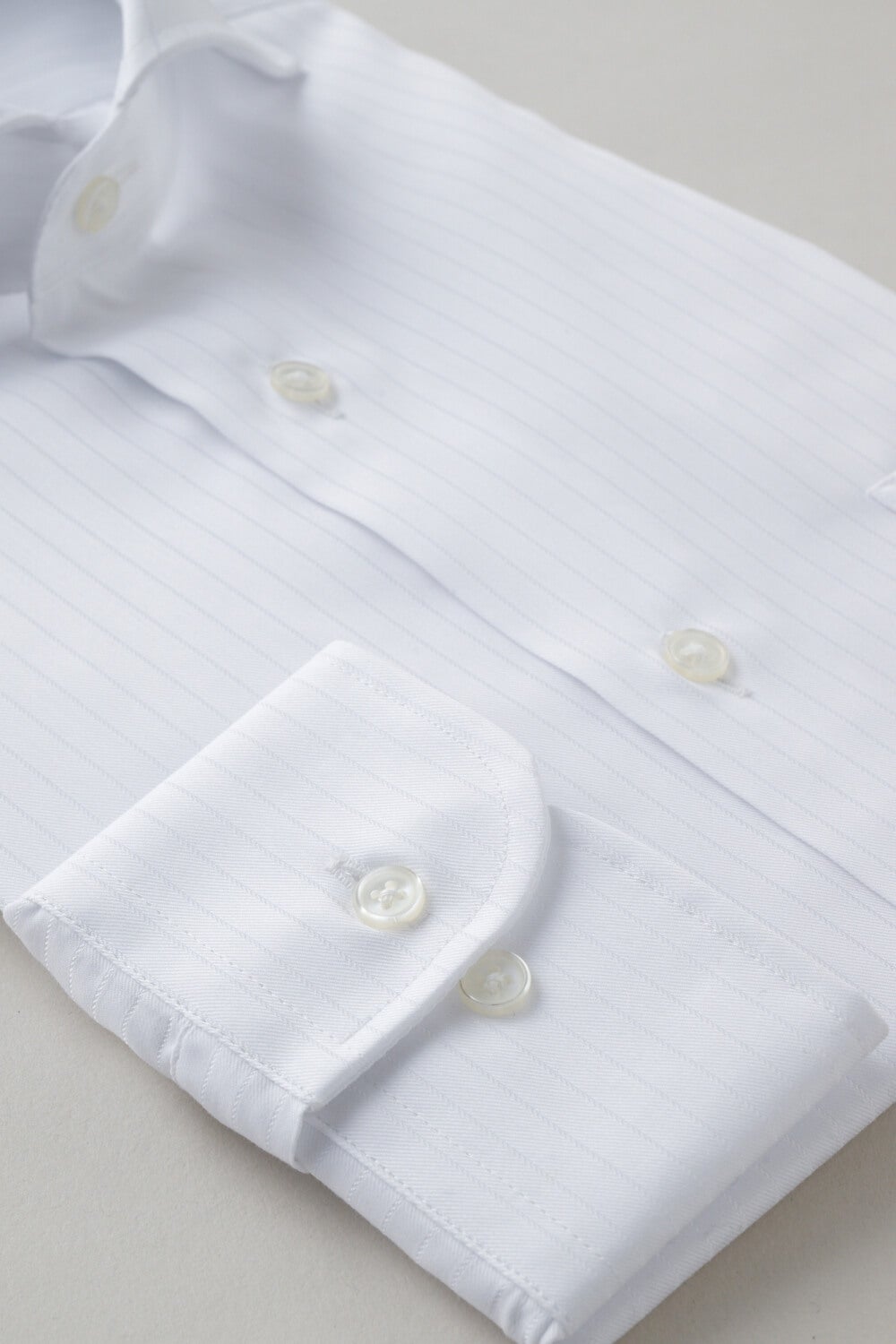 ワイシャツ 8070-X02C-WHITE-カフス