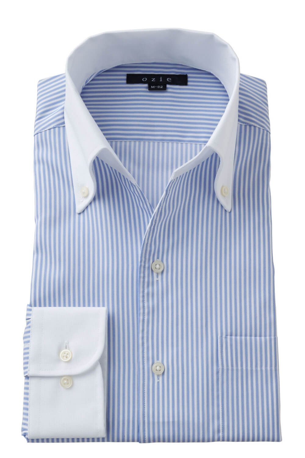 ワイシャツ 8044CL-X02B-SAX