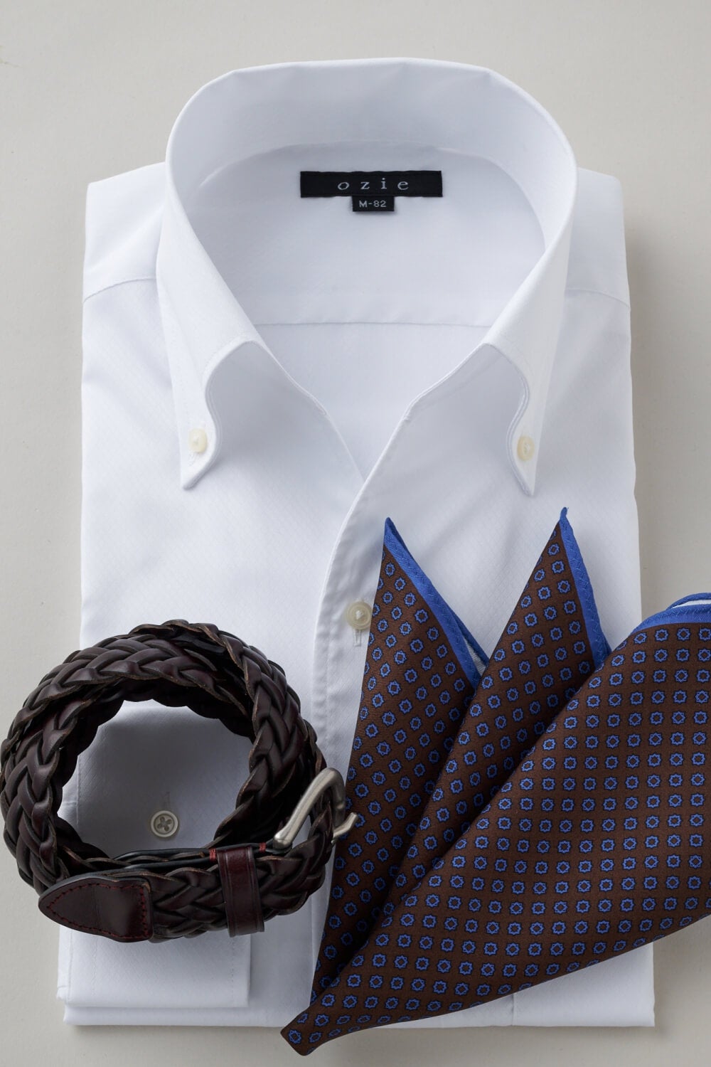 ワイシャツ 8044-X02A-WHITE-コーディネートイメージ