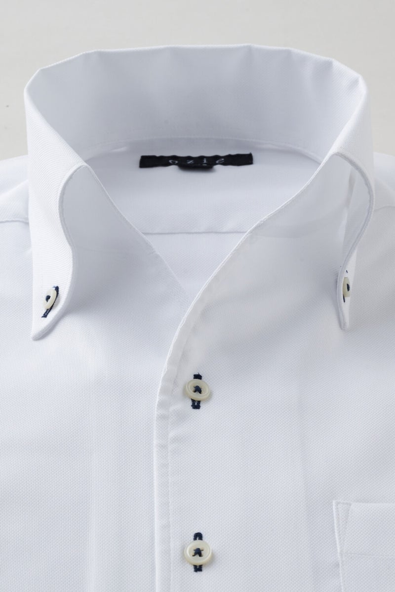 ワイシャツ 8044-X02B-WHITE-衿1