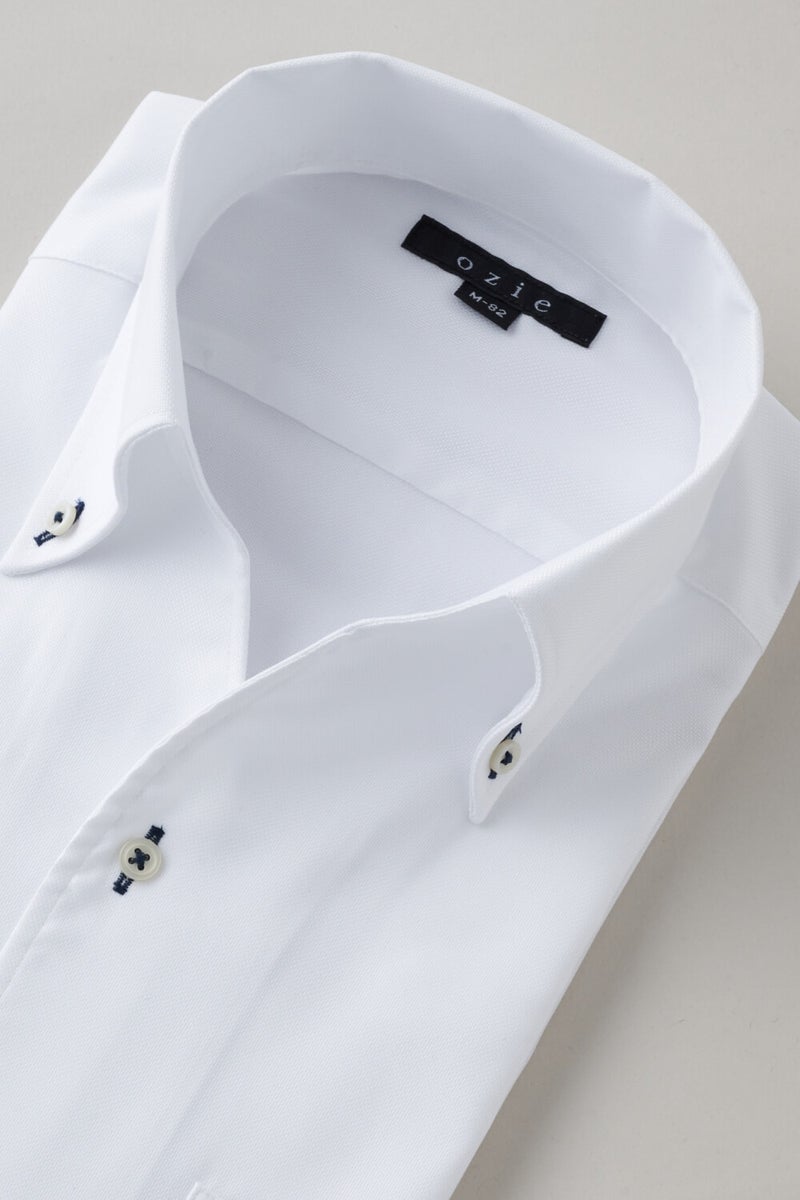 ワイシャツ 8044-X02B-WHITE-衿3