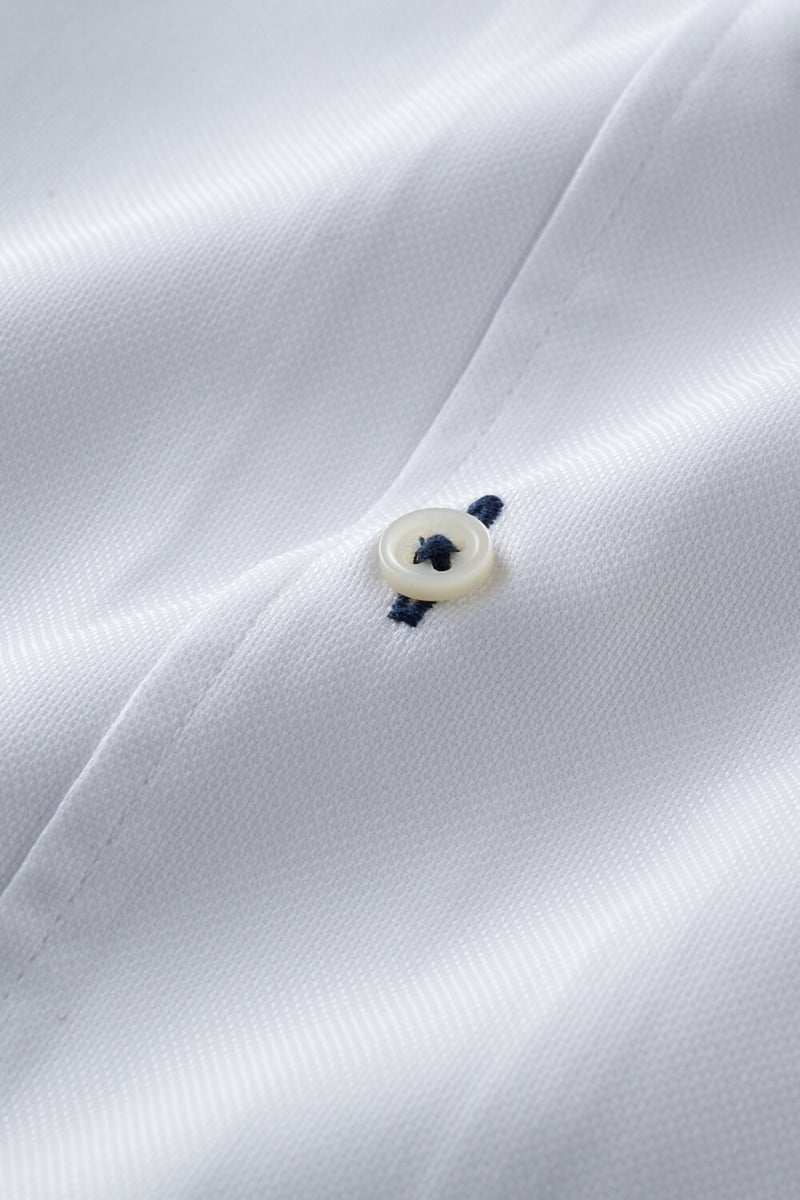 ワイシャツ 8044-X02B-WHITE-生地