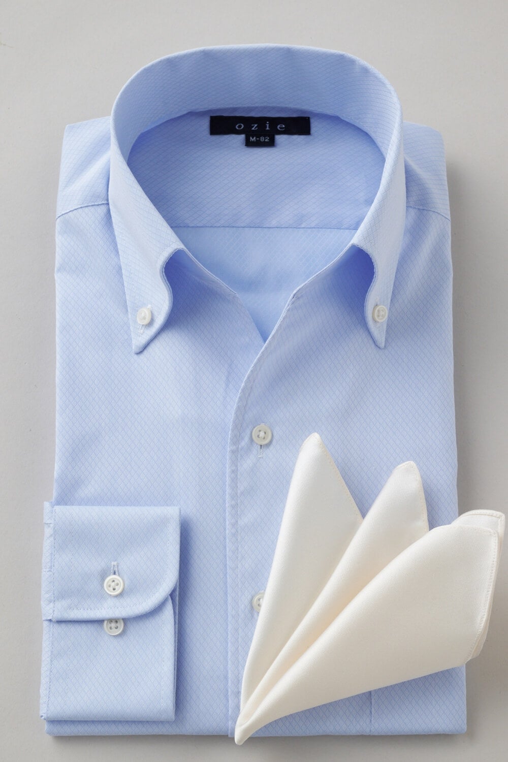 ワイシャツ 8044-X02C-SAX-コーディネートイメージ