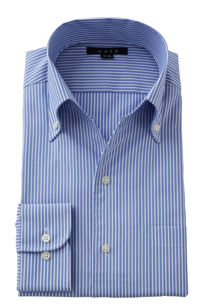 ワイシャツ 8044-X02E-BLUE