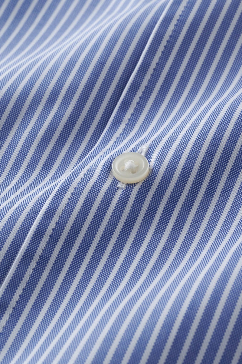 ワイシャツ 8044-X02E-BLUE-生地