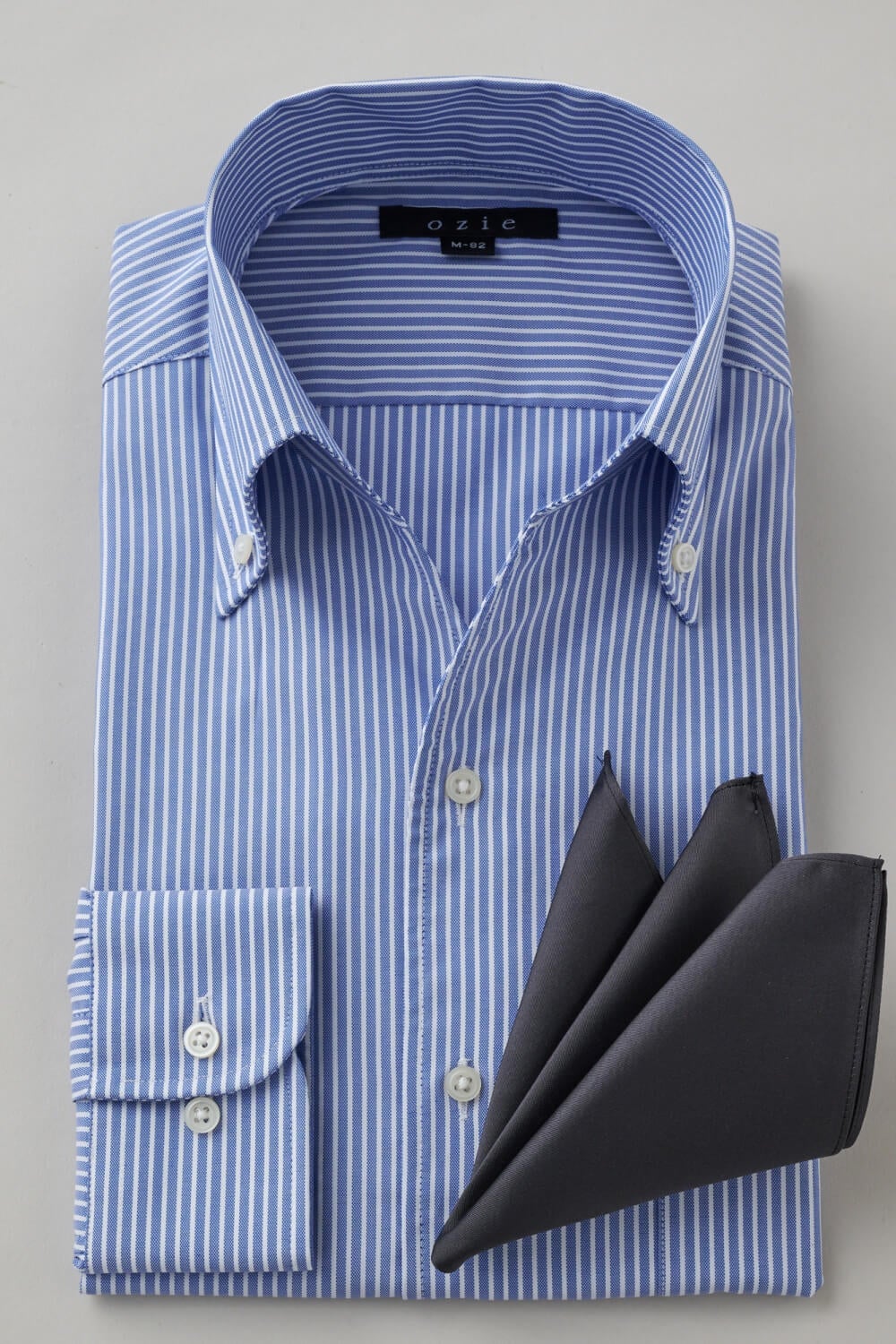 ワイシャツ 8044-X02E-BLUE-コーディネートイメージ