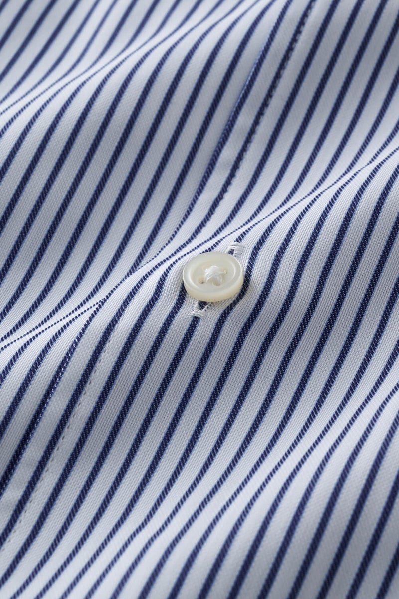 ワイシャツ 8044-X02F-NAVY-生地