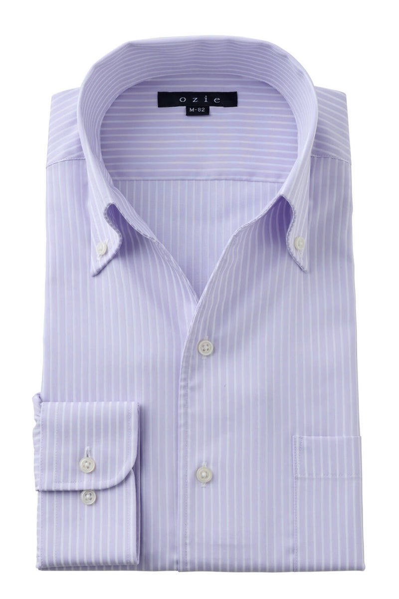 ワイシャツ 8044-X02G-PURPLE