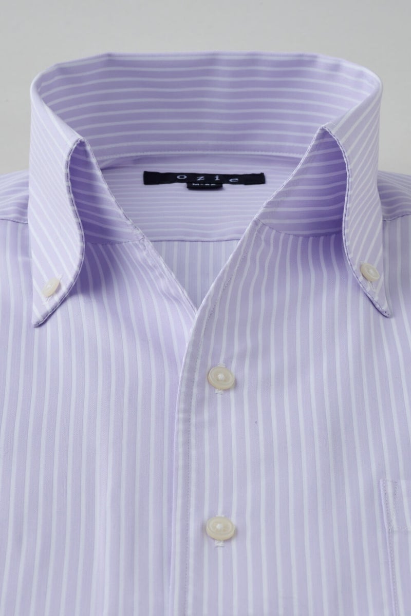 ワイシャツ 8044-X02G-PURPLE-衿1