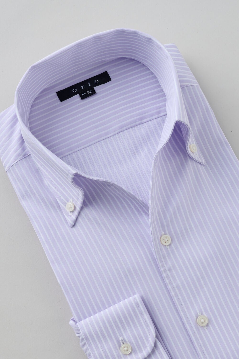 ワイシャツ 8044-X02G-PURPLE-衿2