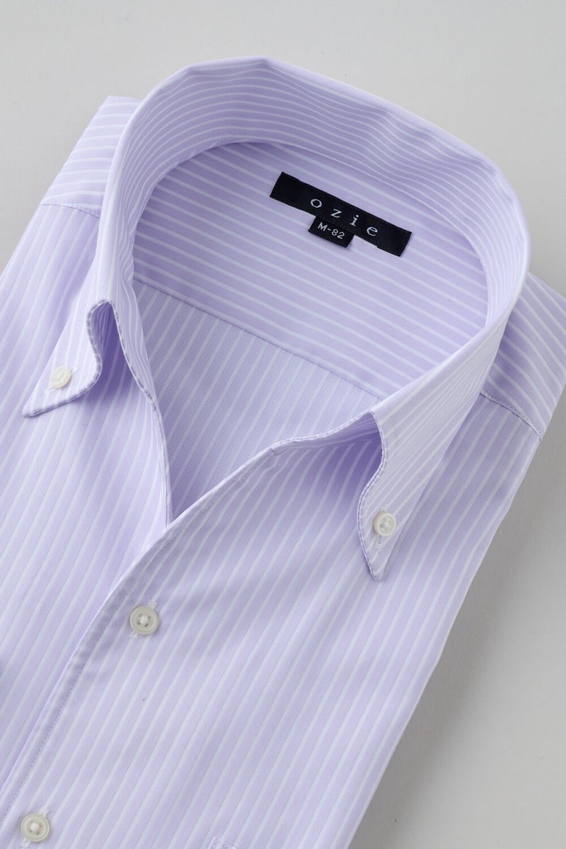ワイシャツ 8044-X02G-PURPLE-衿3