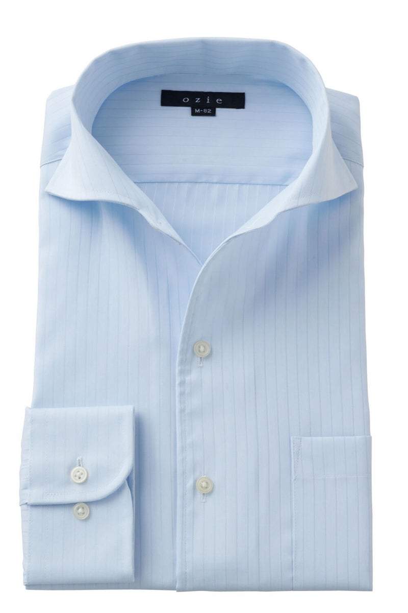 ワイシャツ 8045-X02C-SAX