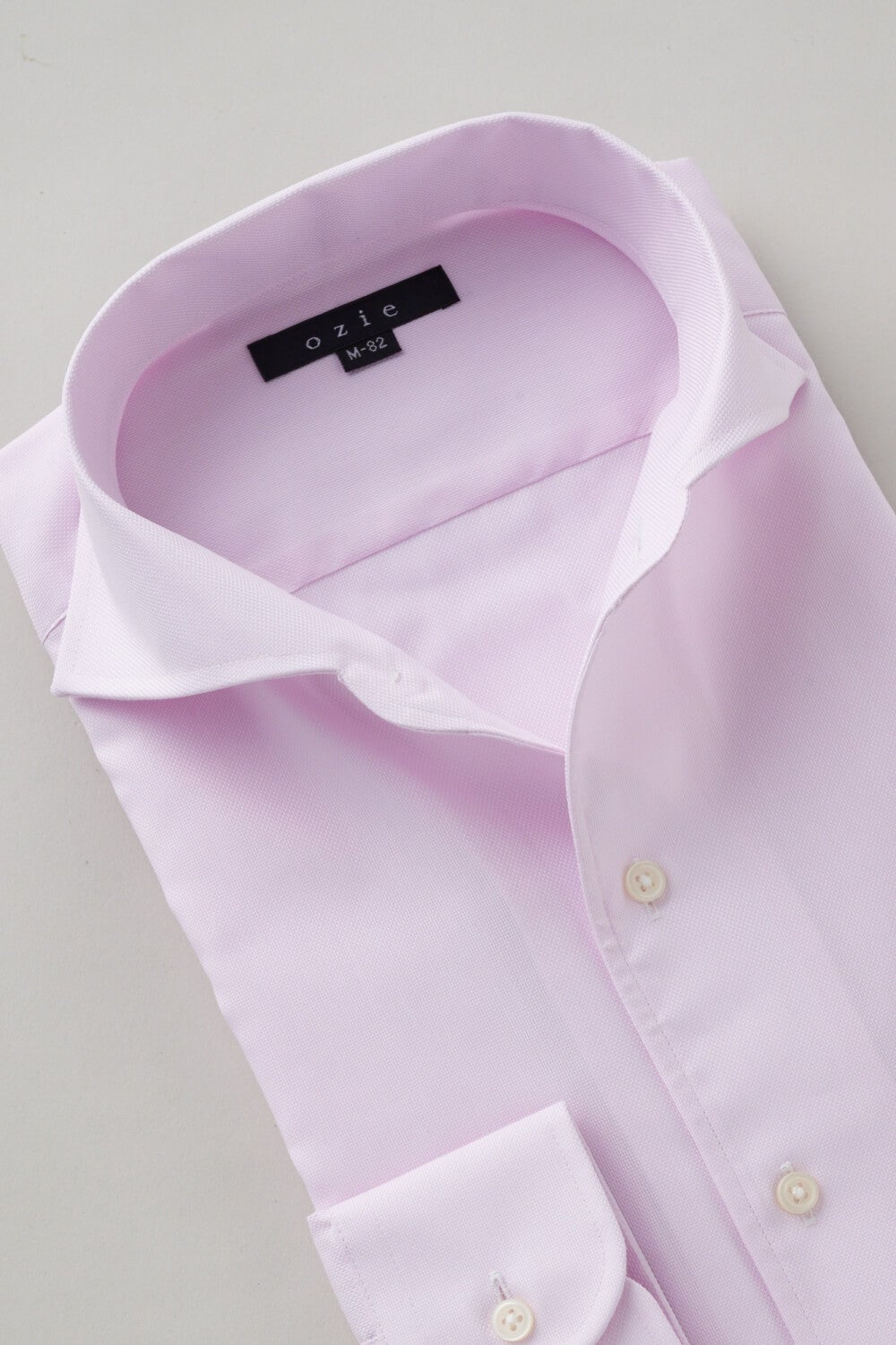 ワイシャツ 8045-X02D-PINK-衿1