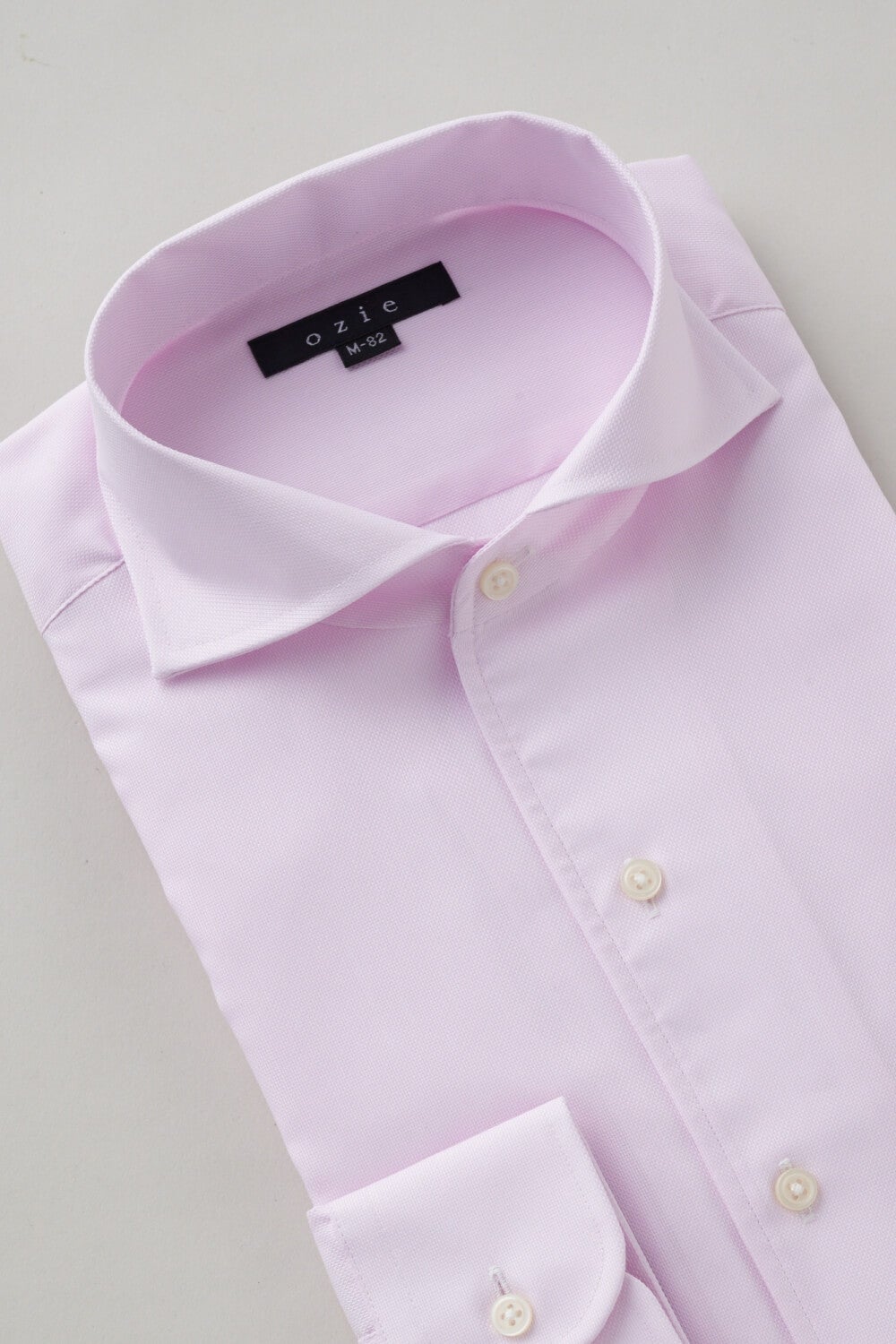 ワイシャツ 8045-X02D-PINK-衿3